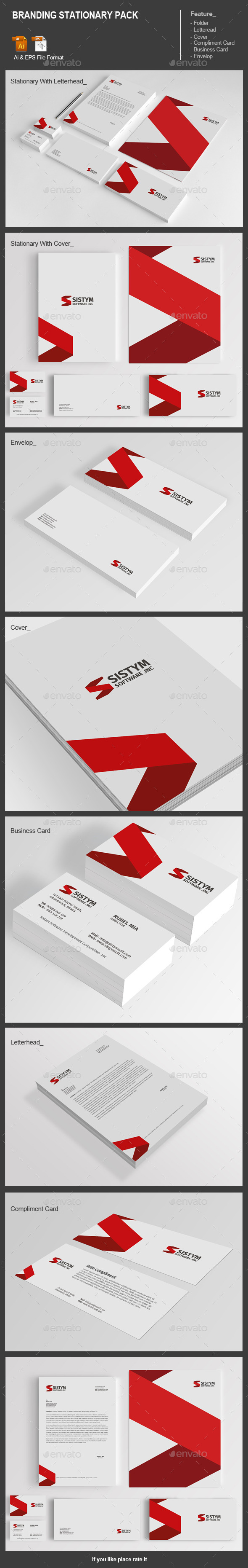 GraphicRiver Branding Stationary Pack 11872583 GraphicRiver Branding Stationary Pack 11872583