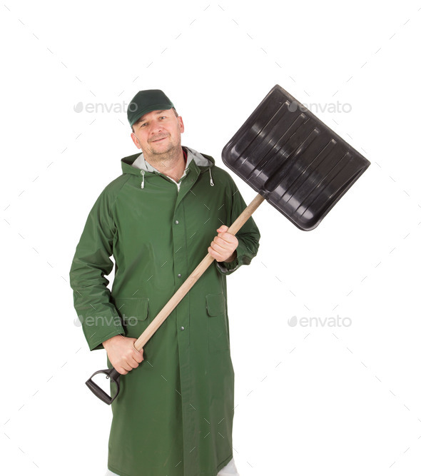 Man with shovel (Misc) Photo Download