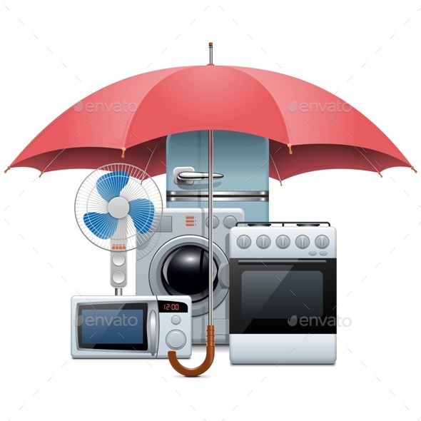 GraphicRiver Vector Household Appliances Protection 11879994 GraphicRiver Vector Household Appliances Protection 11879994