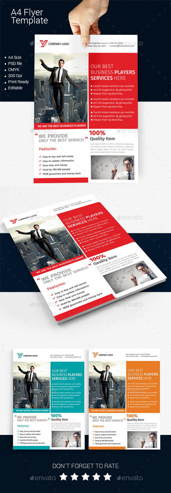 GraphicRiver A4 Business Flyer Template 08 11881709 GraphicRiver A4 Business Flyer Template 08 11881709