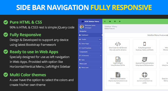 CodeCanyon Responsive Bootstrap Sidebar Navigation 11784410 CodeCanyon Responsive Bootstrap Sidebar Navigation 11784410