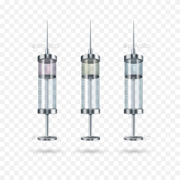 GraphicRiver Glass Medical Syringe 11883119 GraphicRiver Glass Medical Syringe 11883119