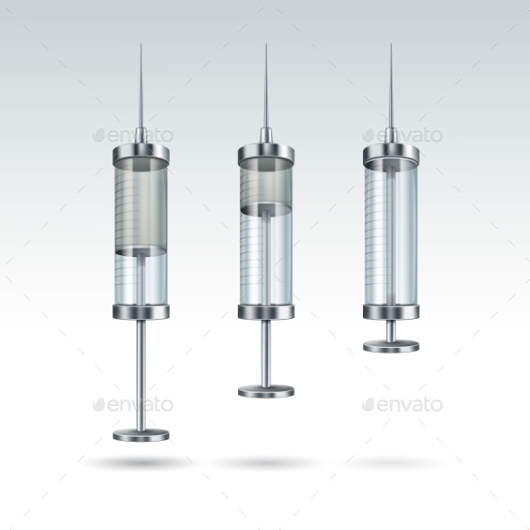 GraphicRiver Glass Medical Syringe Isolated on White 11883125 GraphicRiver Glass Medical Syringe Isolated on White 11883125