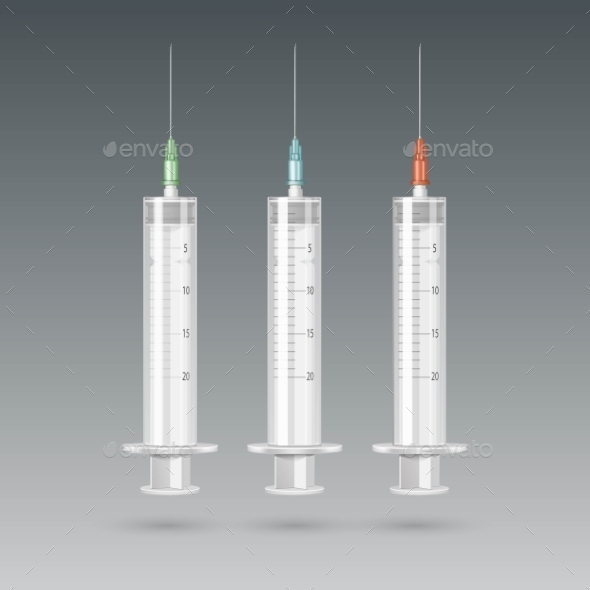 GraphicRiver Vector Plastic Medical Syringe Isolated 11883605 GraphicRiver Vector Plastic Medical Syringe Isolated 11883605
