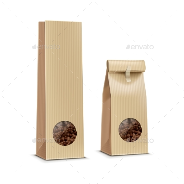 GraphicRiver Vector Coffee Packaging Package Bag Isolated 11883662 GraphicRiver Vector Coffee Packaging Package Bag Isolated 11883662