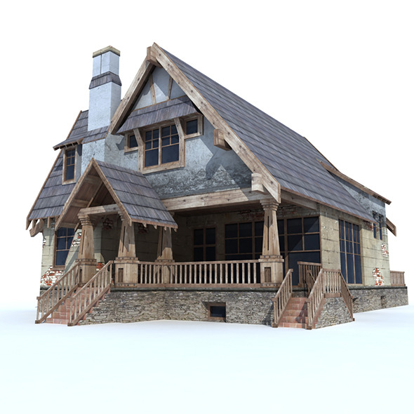 3DOcean Low Poly House 11885100 3DOcean Low Poly House 11885100