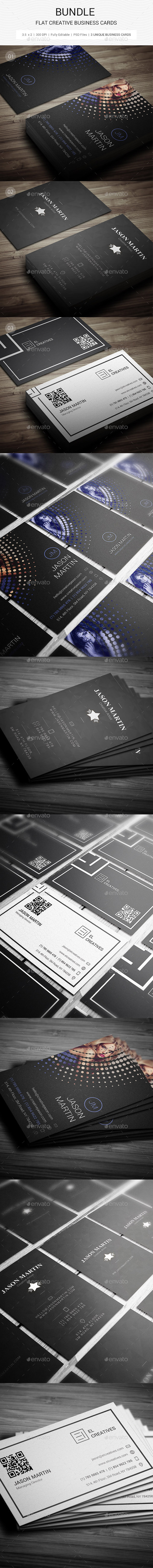 GraphicRiver Bundle Flat Creative Business Card 125 11885145 GraphicRiver Bundle Flat Creative Business Card 125 11885145