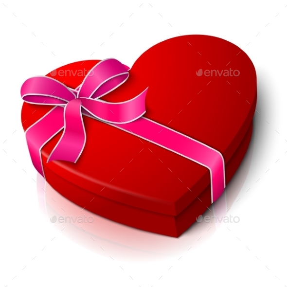 GraphicRiver Vector Realistic Blank Bright Red Heart Shape Box 11885226 GraphicRiver Vector Realistic Blank Bright Red Heart Shape Box 11885226