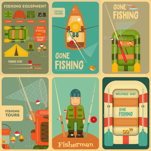 GraphicRiver Fishing 11885237 GraphicRiver Fishing 11885237