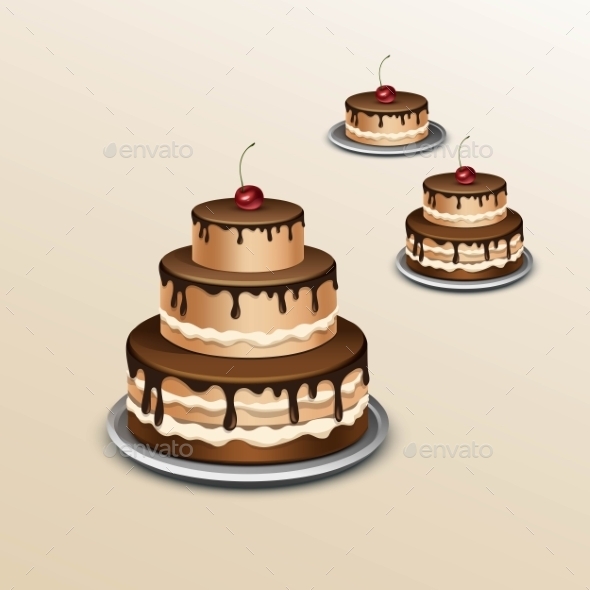 GraphicRiver Birthday Cake With Cherry Isolated On Background 11885504 GraphicRiver Birthday Cake With Cherry Isolated On Background 11885504