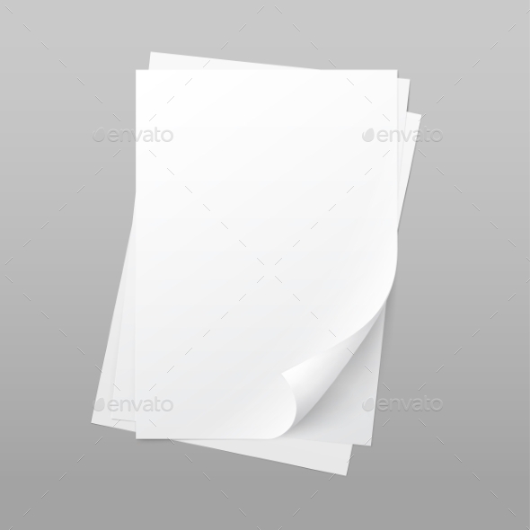 GraphicRiver White Blank Paper Page Sheet with Corner Curl 11885581 GraphicRiver White Blank Paper Page Sheet with Corner Curl 11885581
