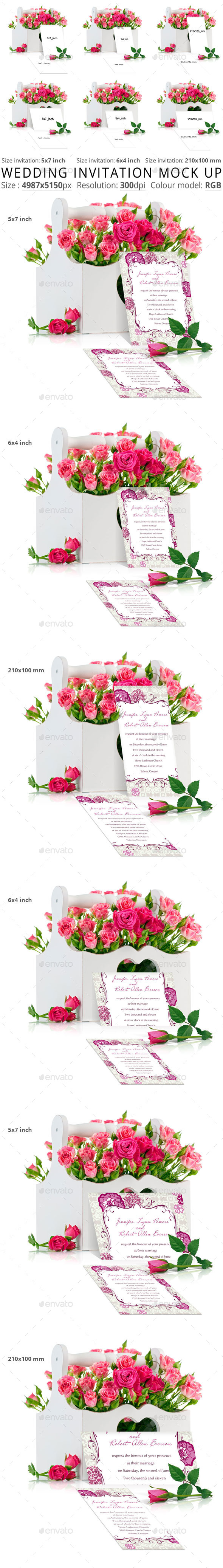 GraphicRiver Wedding Invitation Mock Up 11889776 GraphicRiver Wedding Invitation Mock Up 11889776