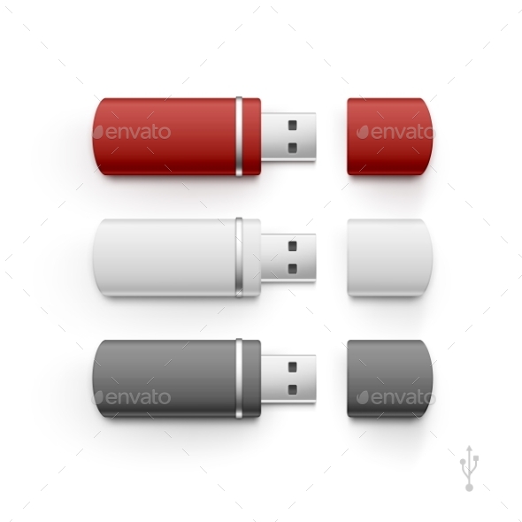 GraphicRiver USB Flash Drive Stick Memory Vector Set Isolated 11889874 GraphicRiver USB Flash Drive Stick Memory Vector Set Isolated 11889874