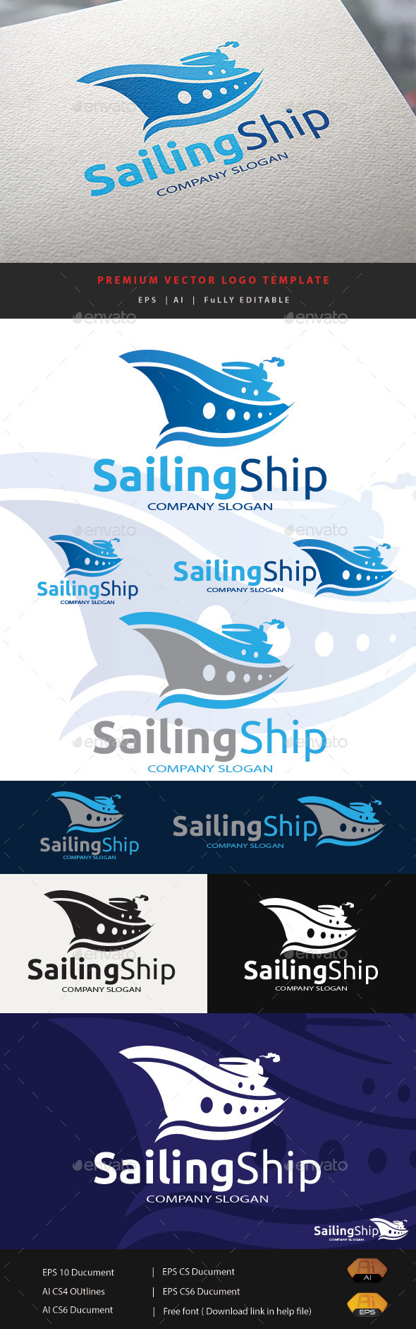 GraphicRiver Sailing Ship 11891368 GraphicRiver Sailing Ship 11891368