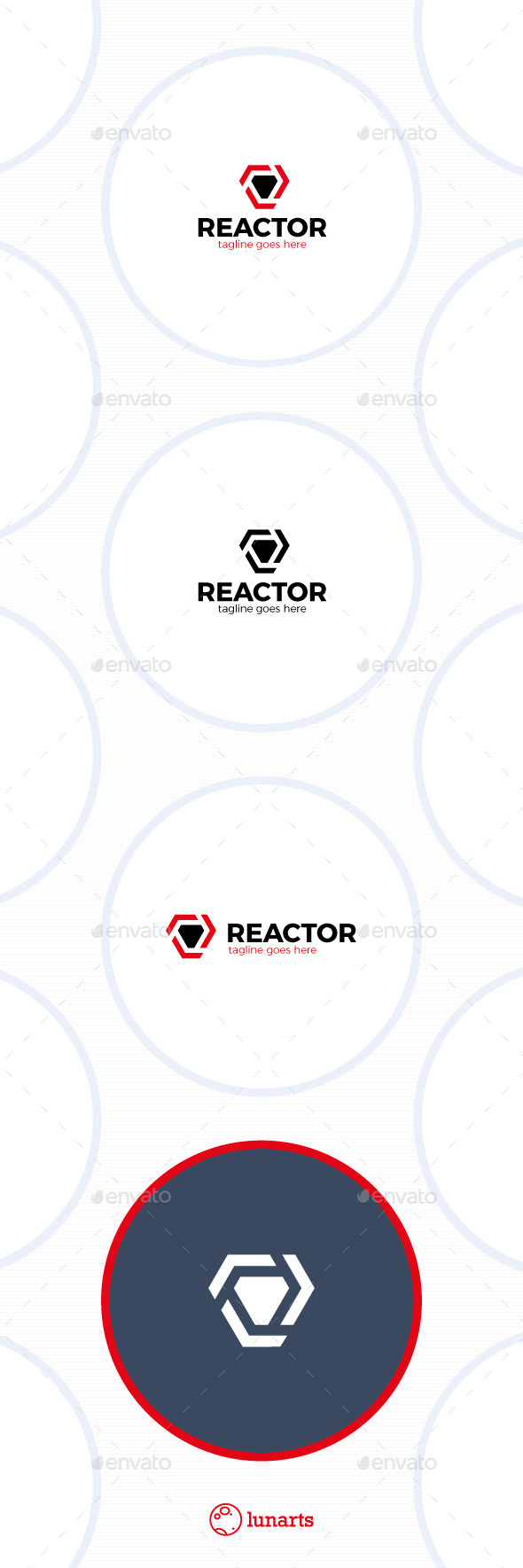 GraphicRiver Trinity Arrow Reactor Logo 11891476 GraphicRiver Trinity Arrow Reactor Logo 11891476