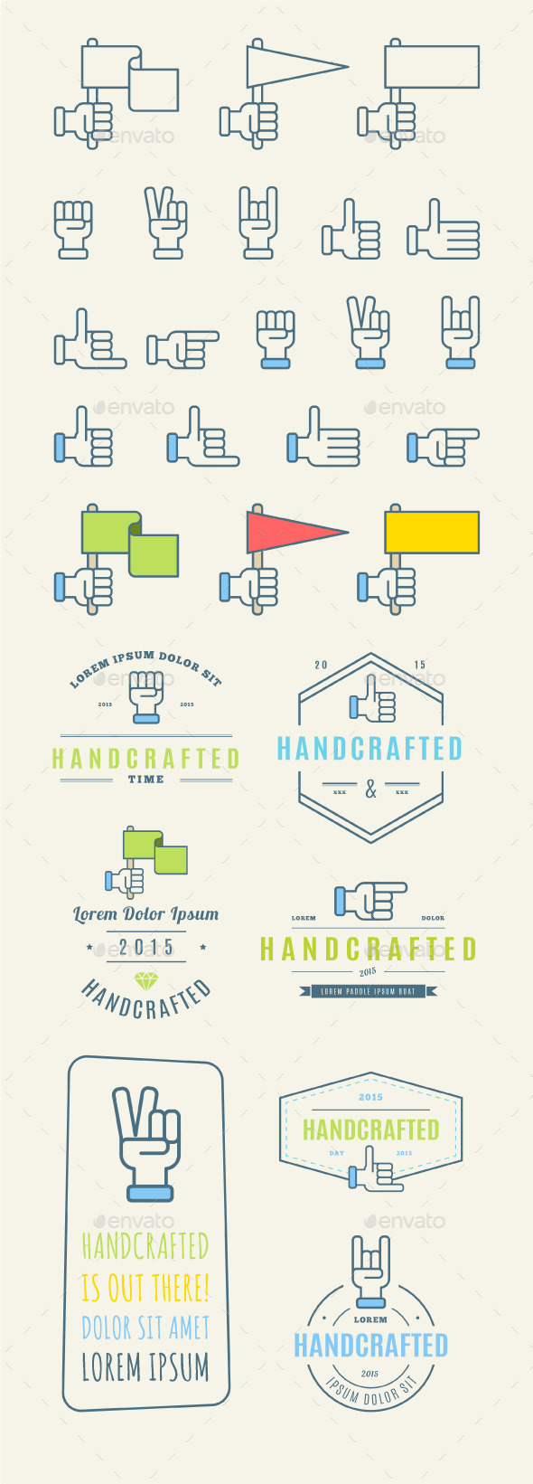 GraphicRiver Trendy Retro Vintage Insignias and Logo 11891614 GraphicRiver Trendy Retro Vintage Insignias and Logo 11891614