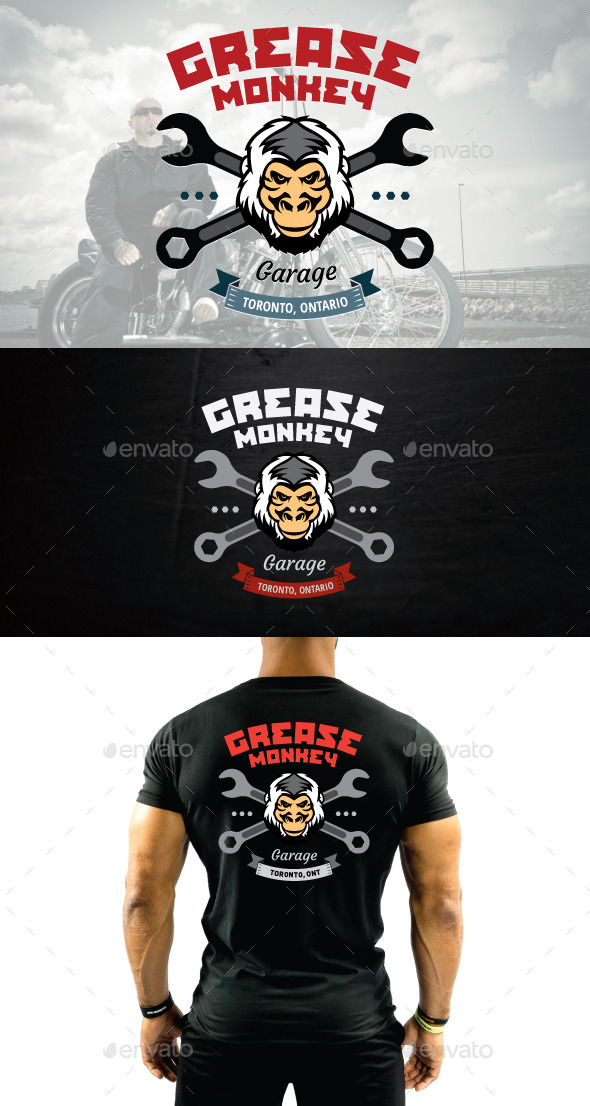 GraphicRiver Mechanic or Motorcycle Shop Vector Logo 11861861 GraphicRiver Mechanic or Motorcycle Shop Vector Logo 11861861