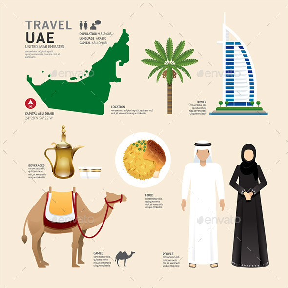 GraphicRiver UAE United Arab Emirates Flat Icons Design 11290477 GraphicRiver UAE United Arab Emirates Flat Icons Design 11290477
