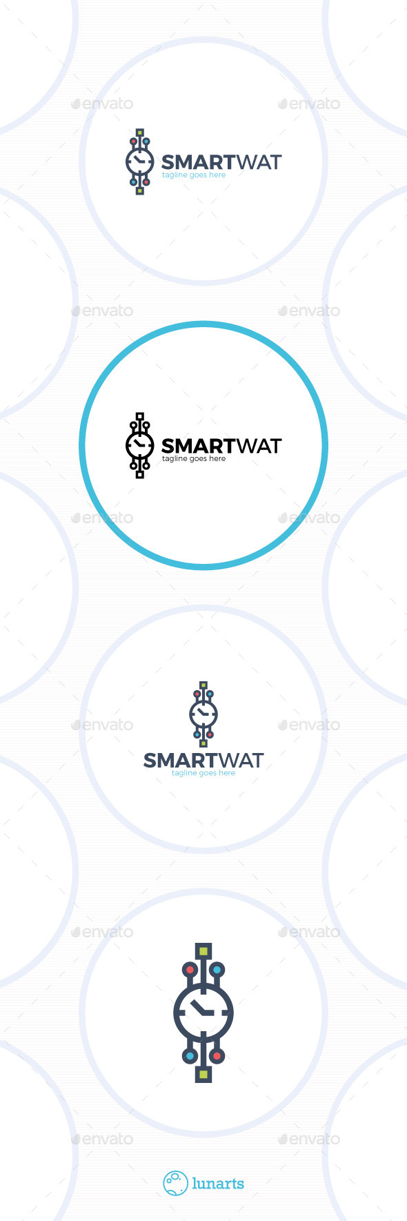 GraphicRiver Smart Watch Logo 11893050 GraphicRiver Smart Watch Logo 11893050