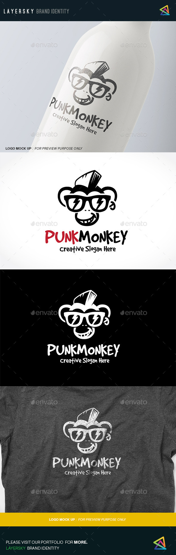 GraphicRiver Punk Monkey 11893469