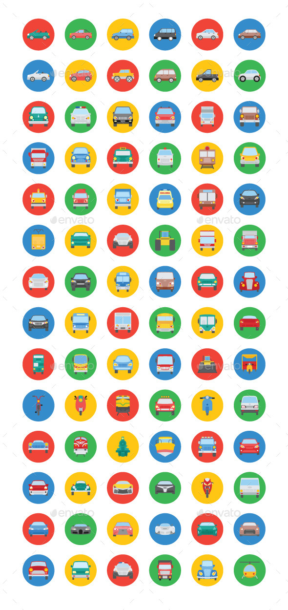GraphicRiver 75& Transport Vector Icons 11893782 GraphicRiver 75& Transport Vector Icons 11893782