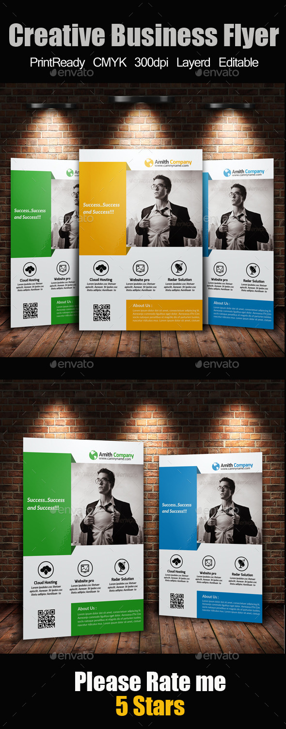 GraphicRiver A4 Business Flyer Template 11894083 GraphicRiver A4 Business Flyer Template 11894083