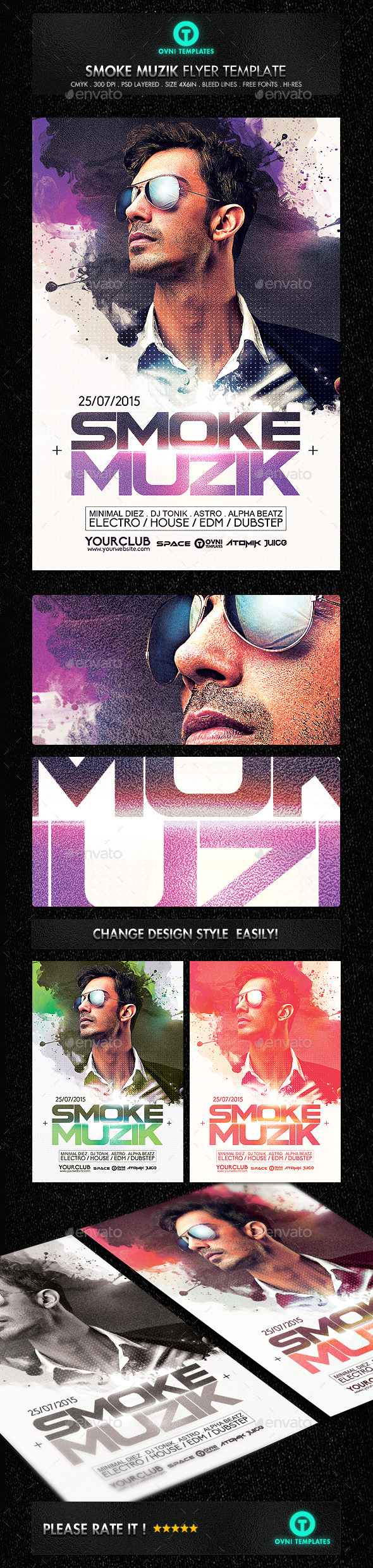 GraphicRiver DJ Electro Futuristic Abstract Flyer Template 11893725 GraphicRiver DJ Electro Futuristic Abstract Flyer Template 11893725