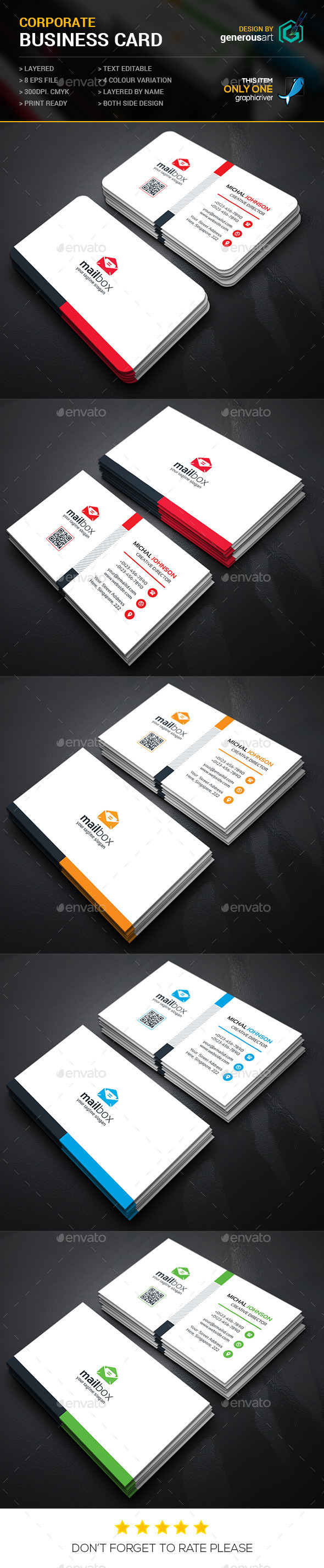 GraphicRiver Mail Box Corporate Business Cards 11895822 GraphicRiver Mail Box Corporate Business Cards 11895822