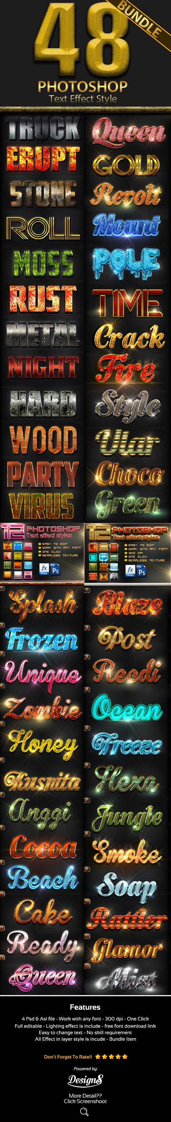 GraphicRiver 48 Photoshop Style Bundle Part 1 11896636 GraphicRiver 48 Photoshop Style Bundle Part 1 11896636