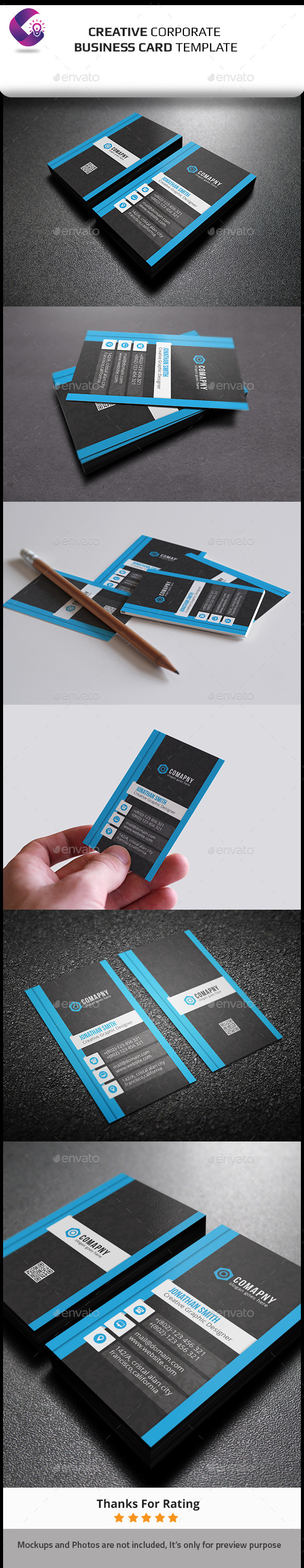 GraphicRiver Corporate Business Card 11899211 GraphicRiver Corporate Business Card 11899211