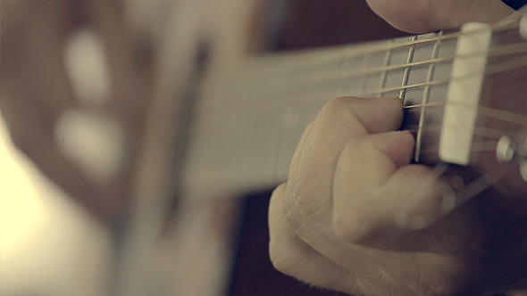 Guitar Being Played 32 Guitar Being Played 32