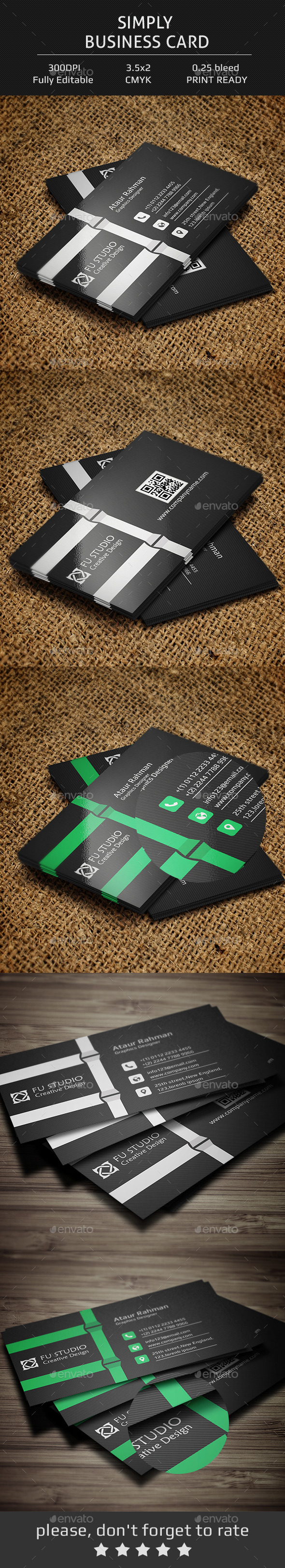 GraphicRiver Simply Business Card V4 11902143 GraphicRiver Simply Business Card V4 11902143