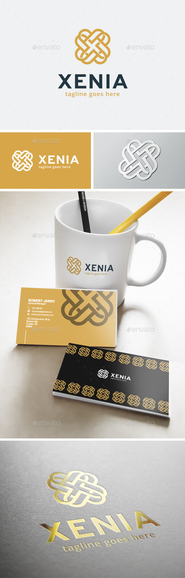GraphicRiver Xenia Logo 11903446 GraphicRiver Xenia Logo 11903446