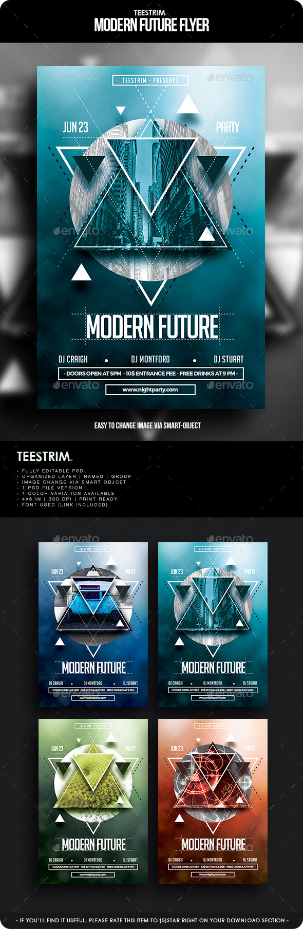 GraphicRiver Modern Future Flyer Template 11903550 GraphicRiver Modern Future Flyer Template 11903550