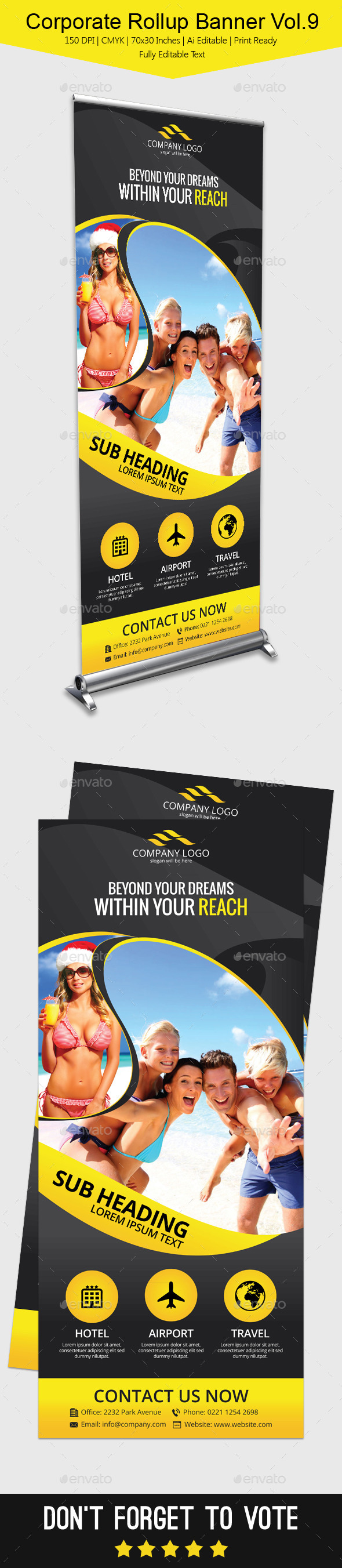 GraphicRiver Corporate Rollup Banner Vol.9 11904030 GraphicRiver Corporate Rollup Banner Vol.9 11904030
