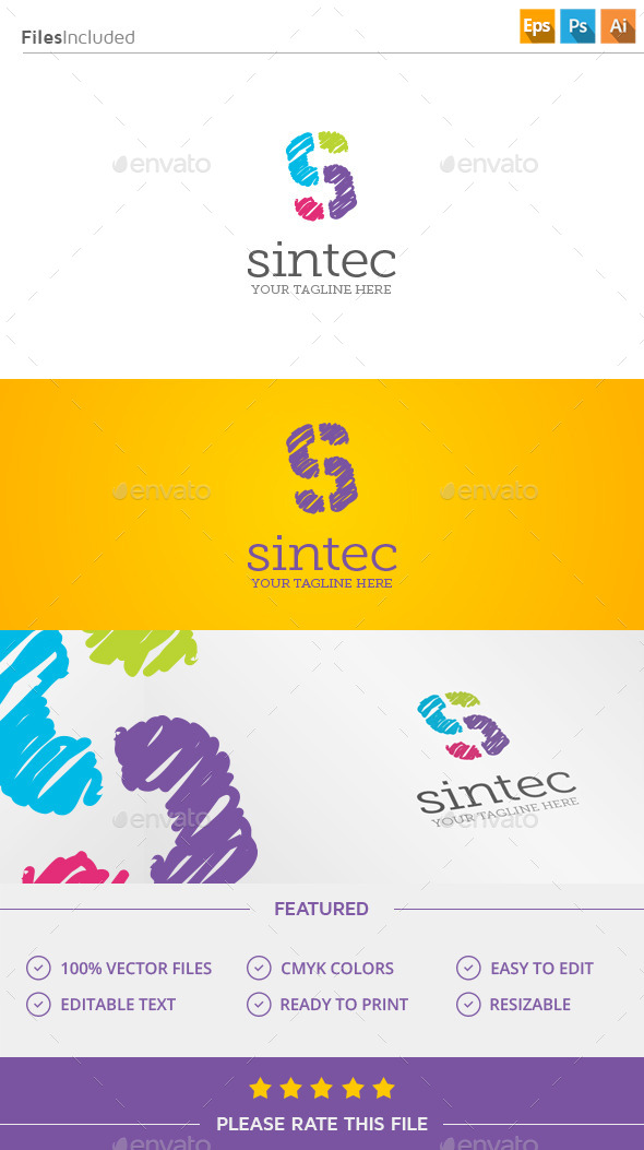 GraphicRiver Letter S Logo 11905166 GraphicRiver Letter S Logo 11905166