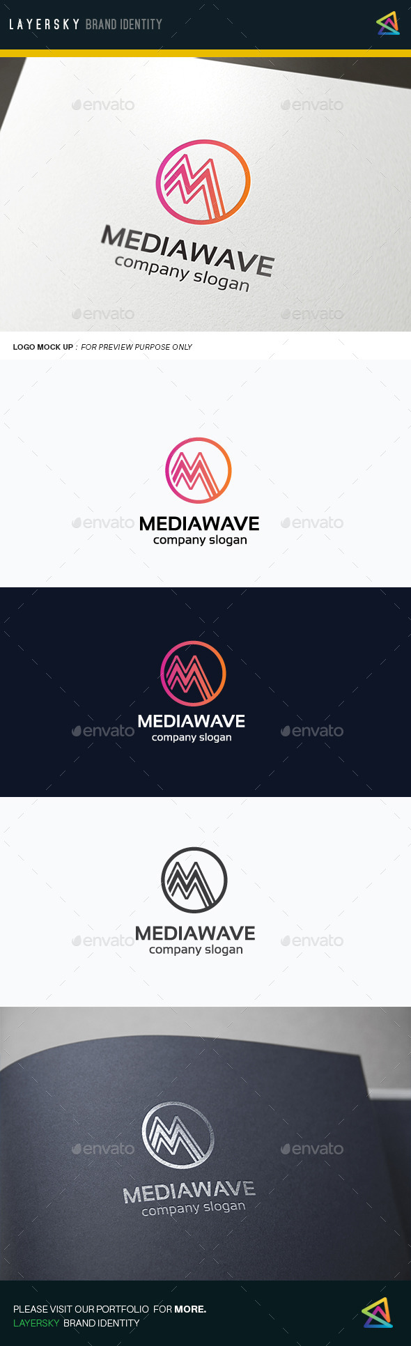 GraphicRiver Media Wave 11906945 GraphicRiver Media Wave 11906945