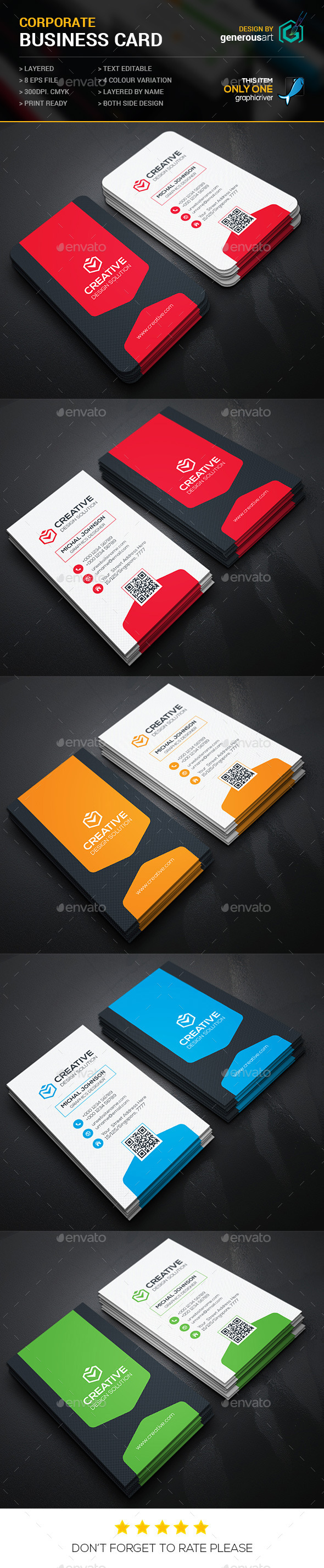 GraphicRiver Creative Business Cards-2 11907017 GraphicRiver Creative Business Cards-2 11907017