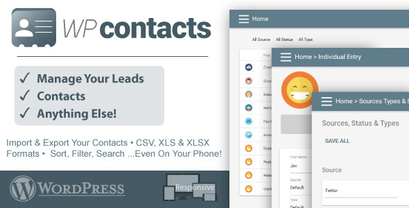 CodeCanyon WP Contacts Contact Management Plugin 11871172 CodeCanyon WP Contacts Contact Management Plugin 11871172