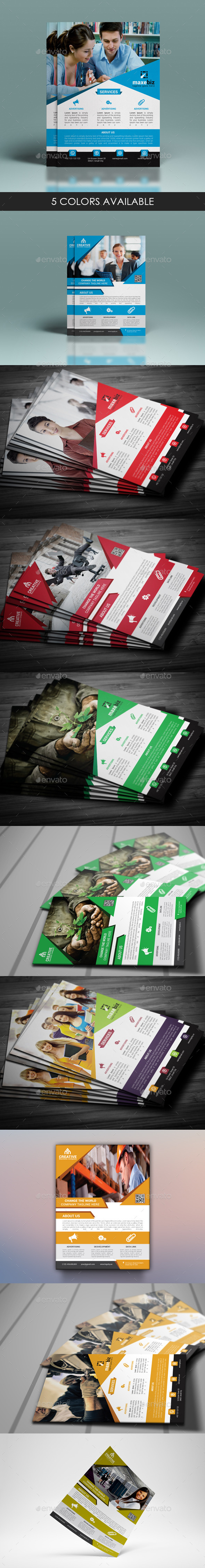 GraphicRiver Corporate Flyer Bundle 11909229 GraphicRiver Corporate Flyer Bundle 11909229