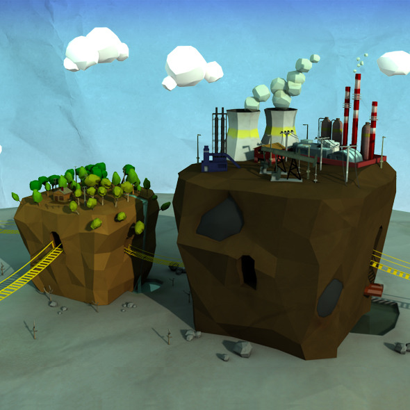 3DOcean Low Poly Scene 11909634 3DOcean Low Poly Scene 11909634