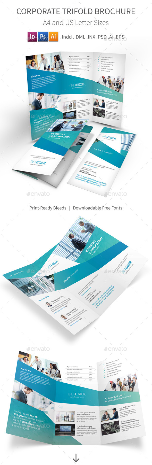 GraphicRiver Corporate Company Trifold Brochure 11911479 GraphicRiver Corporate Company Trifold Brochure 11911479