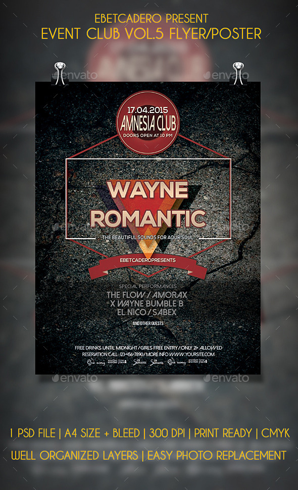 GraphicRiver Event Club Flyer Poster Vol.5 11912787 GraphicRiver Event Club Flyer Poster Vol.5 11912787