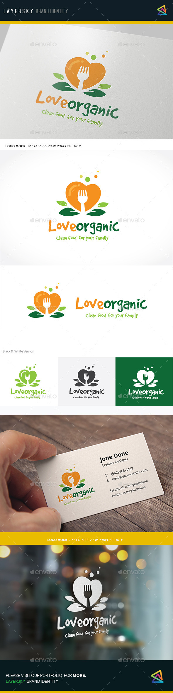 GraphicRiver Love Organic 11912897 GraphicRiver Love Organic 11912897