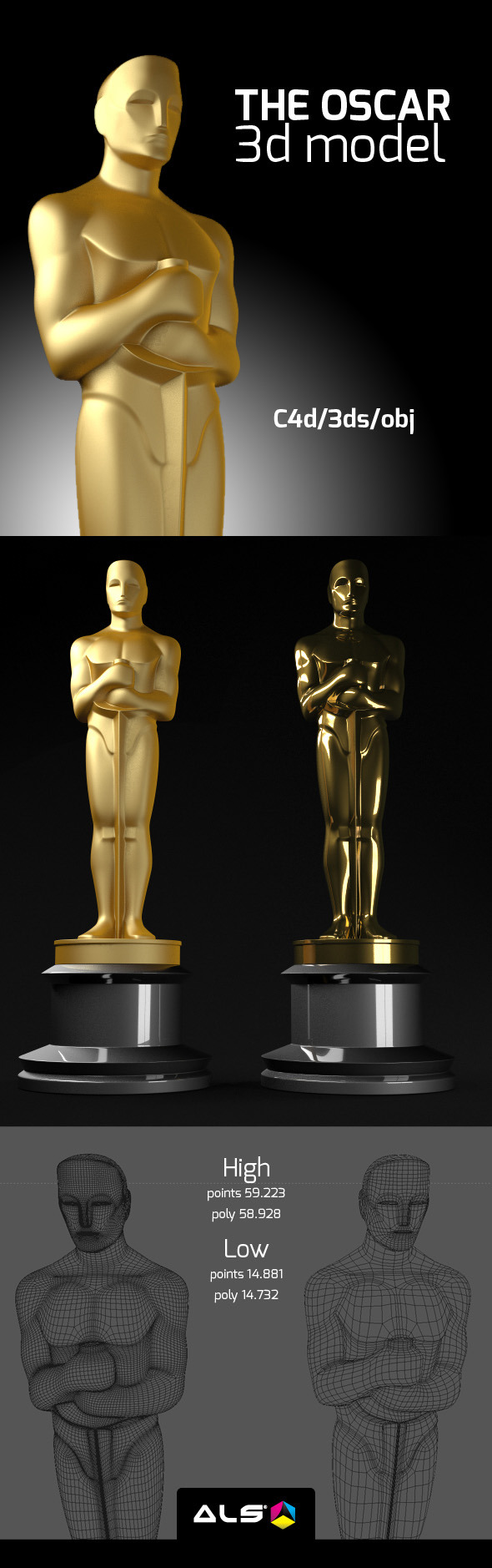 3DOcean The Oscar 11907988 3DOcean The Oscar 11907988