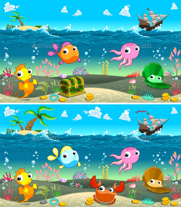 GraphicRiver Spot the Differences 11916113 GraphicRiver Spot the Differences 11916113