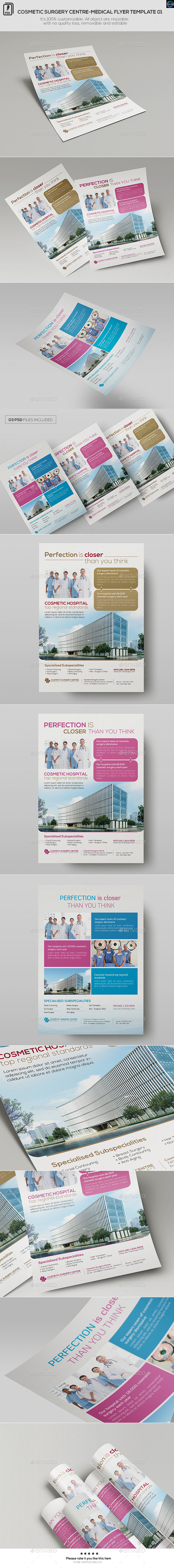 GraphicRiver Cosmetic Surgery Centre-Medical Flyer Template 01 11916285 GraphicRiver Cosmetic Surgery Centre-Medical Flyer Template 01 11916285