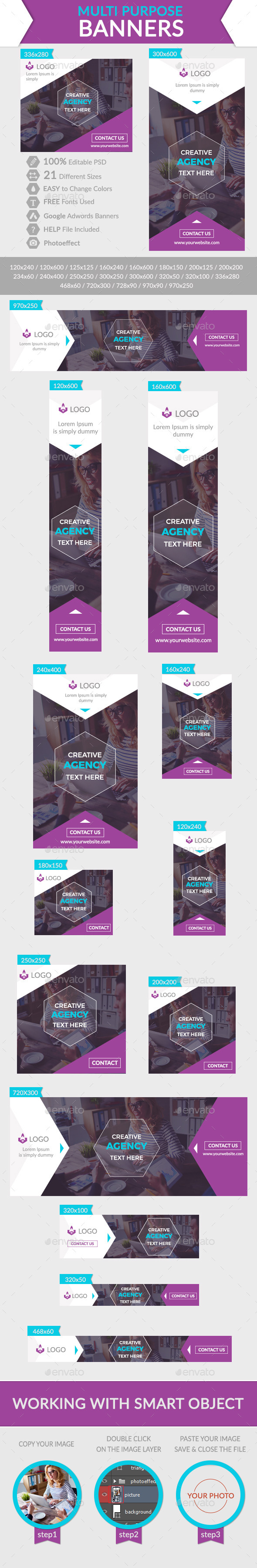 GraphicRiver Multi Purpose Banners 11916434 GraphicRiver Multi Purpose Banners 11916434