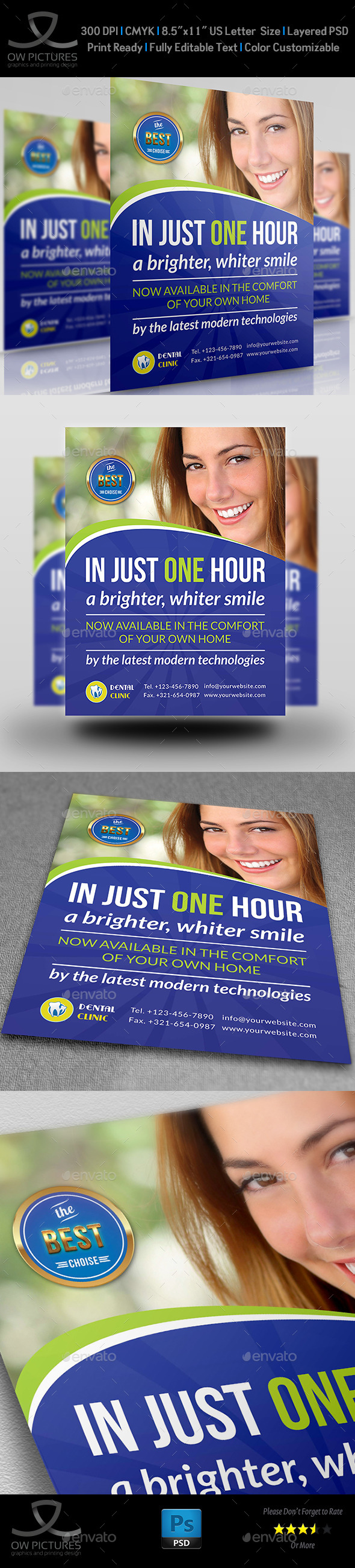 GraphicRiver Dental Clinic Flyer Vol.2 Template 11918587 GraphicRiver Dental Clinic Flyer Vol.2 Template 11918587