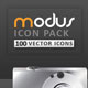 Modus Icon Set - 100 Vector Icons! Modus Icon Set - 100 Vector Icons! - GraphicRiver Item for Sale